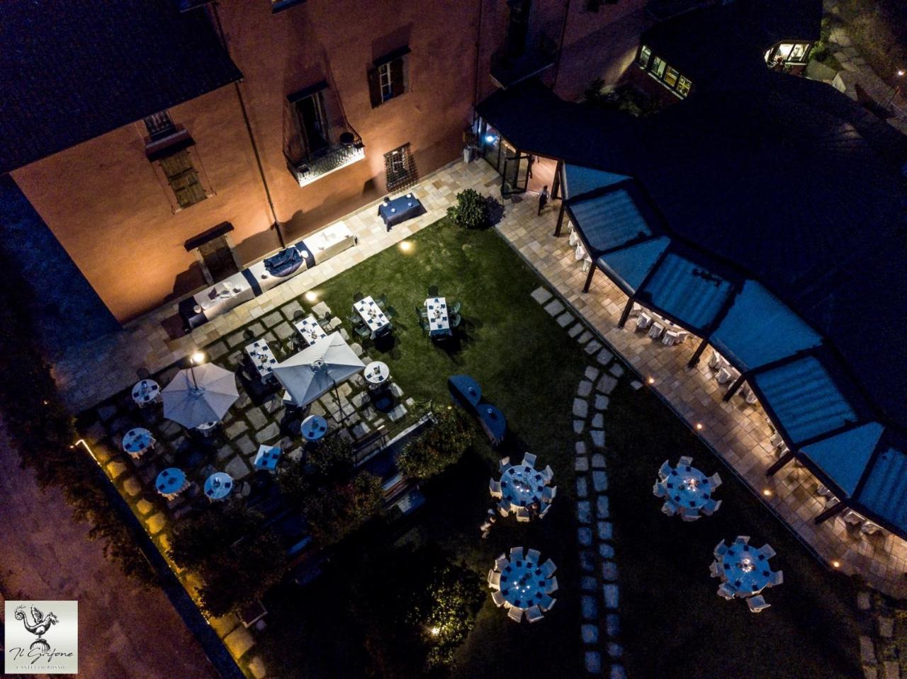 Hotel Castello Rosso Costigliole Saluzzo Zewnętrze zdjęcie