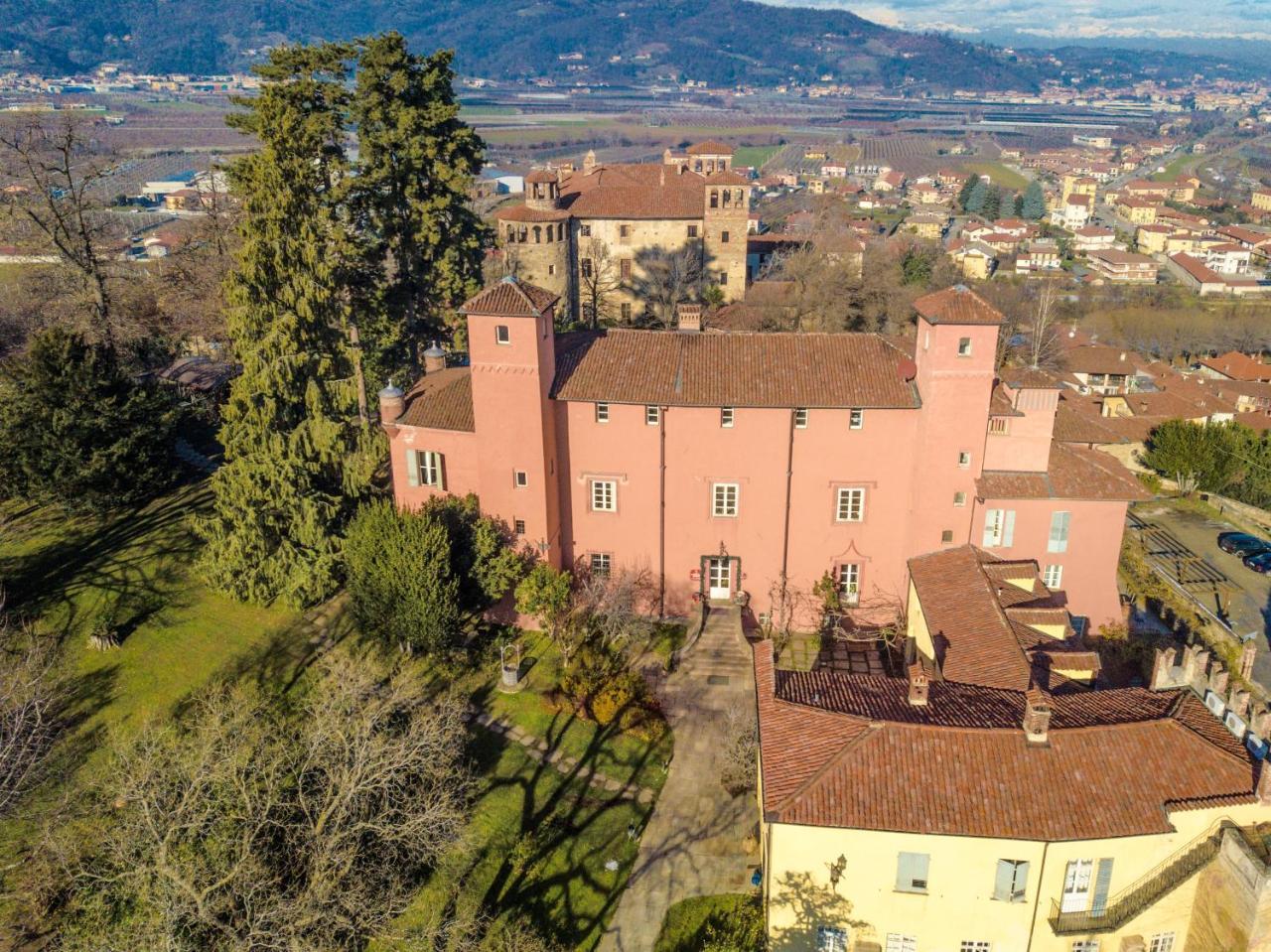 Hotel Castello Rosso Costigliole Saluzzo Zewnętrze zdjęcie