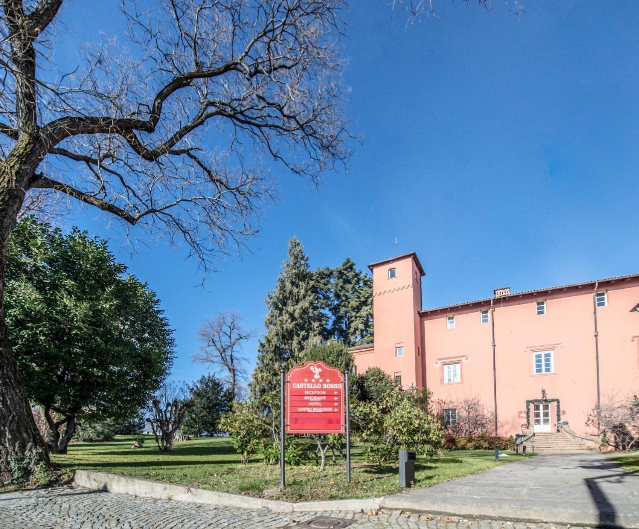 Hotel Castello Rosso Costigliole Saluzzo Zewnętrze zdjęcie